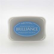  Brilliance Ink Pad, Pearlescent Sky Blue